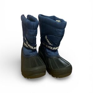 Polaris Blue and Black Winter Boots